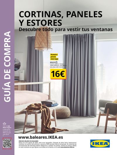 Catálogo IKEA en Maó | IKEA Catálogo Cortinas Baleares | 18/3/2024 - 31/8/2024