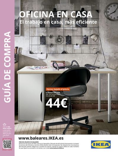 Catálogo IKEA en Ibiza | IKEA Catálogo Oficina en casa Baleares | 18/3/2024 - 31/8/2024