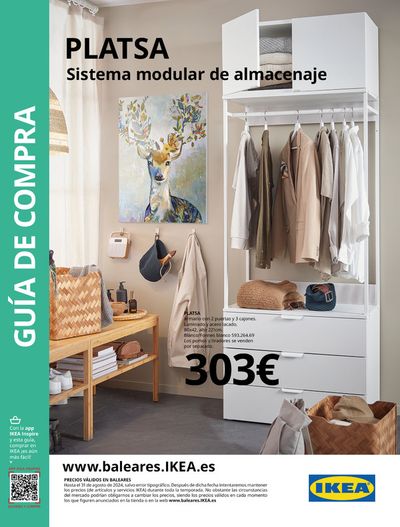 Catálogo IKEA en Palma de Mallorca | IKEA Catálogo PLATSA Baleares | 18/3/2024 - 31/8/2024