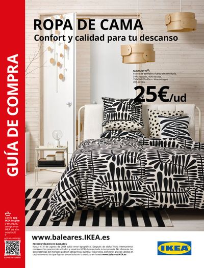 Catálogo IKEA en Maó | IKEA Catálogo Ropa de cama Baleares | 18/3/2024 - 31/8/2024