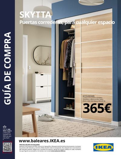 Catálogo IKEA en Ibiza | IKEA Catálogo SKYTTA Baleares | 18/3/2024 - 31/8/2024