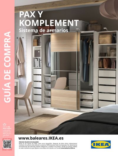 Catálogo IKEA en Maó | IKEA Catálogo PAX Baleares | 18/3/2024 - 31/8/2024