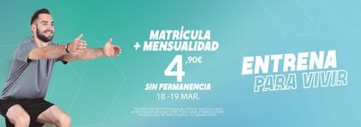 Ofertas de Deporte en Sevilla | Entrena para vivir de VivaGym | 18/3/2024 - 19/3/2024