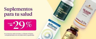 Ofertas de Salud y Ópticas en Alcorcón | Suplementos para tu salud hasta -29% de Promofarma | 19/3/2024 - 31/3/2024