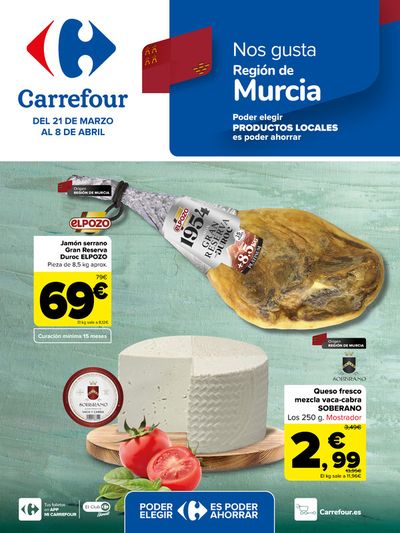 Catálogo Carrefour en Murcia | REGIONAL (Articulos locales de Alimentación, dulces, bebidas) | 21/3/2024 - 8/4/2024