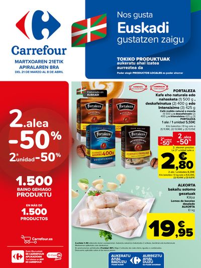 Catálogo Carrefour en Amorebieta-Etxano | REGIONAL (Articulos locales de Alimentación, dulces, bebidas) | 21/3/2024 - 8/4/2024