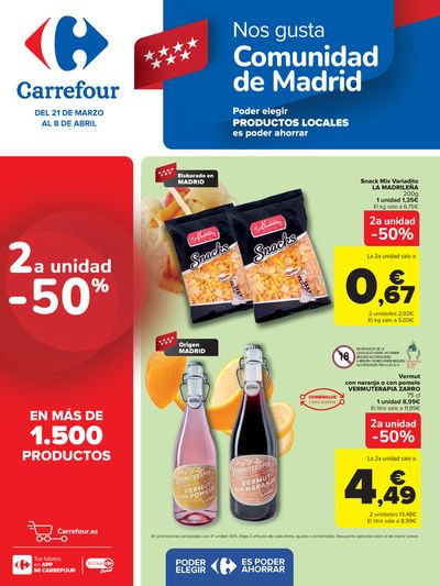 Catálogo Carrefour en Alcorcón | REGIONAL (Articulos locales de Alimentación, dulces, bebidas) | 21/3/2024 - 8/4/2024