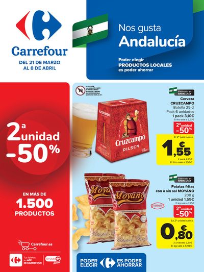 Catálogo Carrefour en Málaga | REGIONAL (Articulos locales de Alimentación, dulces, bebidas) | 21/3/2024 - 8/4/2024