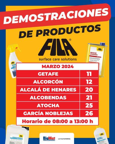 Catálogo Bigmat - La Plataforma en Alcorcón | Demostraciones de Productos | 21/3/2024 - 28/3/2024