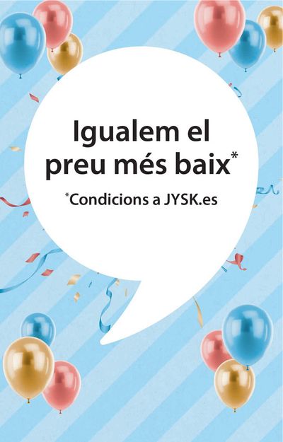 Catálogo JYSK en Leganés | Celebrem el nostre aniversari | 21/3/2024 - 14/4/2024