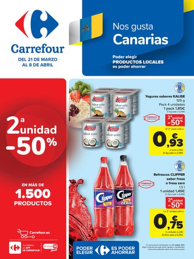 Catálogo Carrefour en Las Palmas de Gran Canaria | REGIONAL (Articulos locales de Alimentación, dulces, bebidas) | 21/3/2024 - 8/4/2024