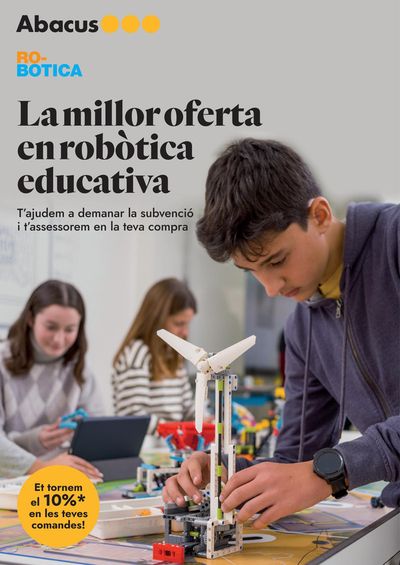 Ofertas de Juguetes y Bebés en Manresa | Robòtica educativa_concertada de Abacus | 22/3/2024 - 10/4/2024