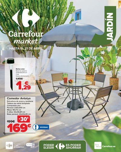 Catálogo Carrefour Market en Leganés | JARDÍN | 21/3/2024 - 21/4/2024