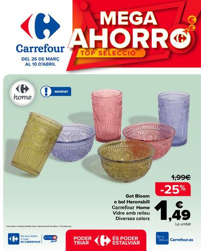 Catálogo Carrefour en Gava | MEGA AHORRO | 26/3/2024 - 10/4/2024