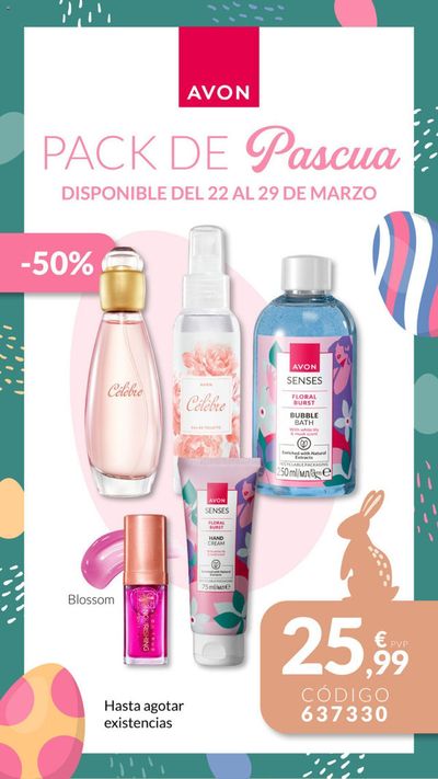 Ofertas de Perfumerías y Belleza en Usurbil | Pack de Pascua de AVON | 22/3/2024 - 29/3/2024
