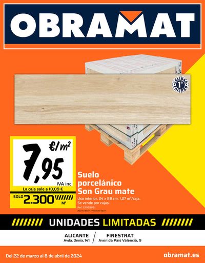 Catálogo Obramat en Finestrat | Semana Santa Alicante | 25/3/2024 - 8/4/2024