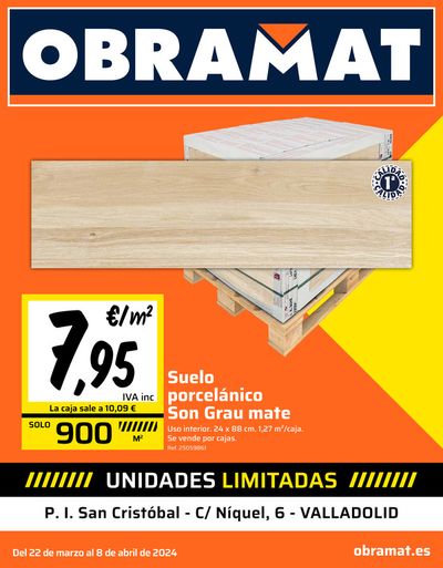 Catálogo Obramat en Valladolid | Semana Santa Valladolid | 25/3/2024 - 8/4/2024