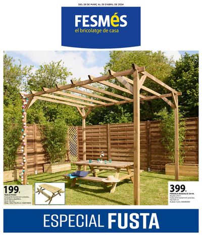 Catálogo Fes Més en Terrassa | Especial Fusta | 28/3/2024 - 29/4/2024