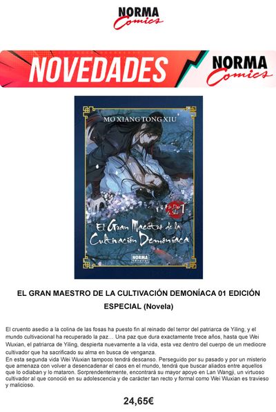Catálogo Norma Comics en Sabadell | Promoción  | 25/3/2024 - 31/3/2024