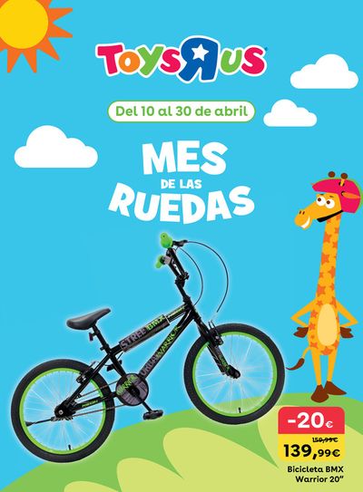 Catálogo ToysRus en Málaga | Mes de las ruedas | 10/4/2024 - 30/4/2024