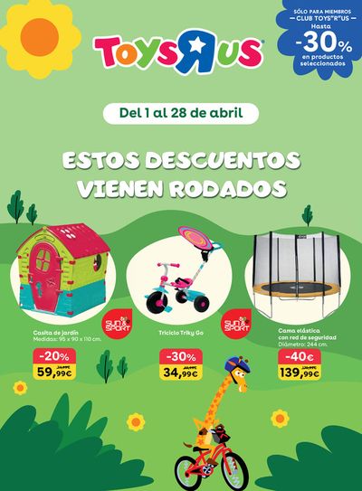 Catálogo ToysRus en Alcorcón | Estos descuentos vienen rodados | 1/4/2024 - 28/4/2024