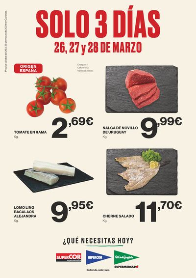 Catálogo Supercor en Santa Cruz de Tenerife | Oferta solo 3 días para Canarias | 26/3/2024 - 28/3/2024