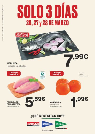 Catálogo Supercor en Oviedo | Oferta solo 3 días para Península, Baleares | 26/3/2024 - 28/3/2024