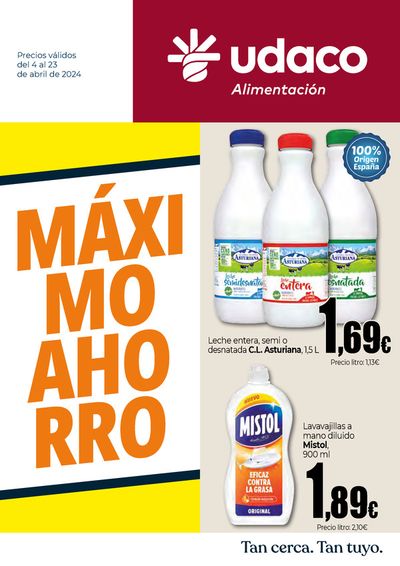 Catálogo UDACO en Santander | Máximo Ahorro | 4/4/2024 - 24/4/2024
