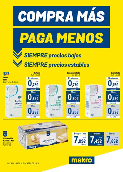 Catálogo Makro en Leganés | Compra más, paga menos - Centro | 4/3/2024 - 7/4/2024