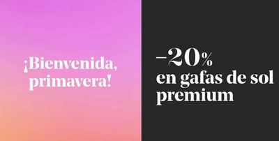 Catálogo Optica 2000 en Zaragoza | -20% en gafas de sol premium | 27/3/2024 - 4/4/2024