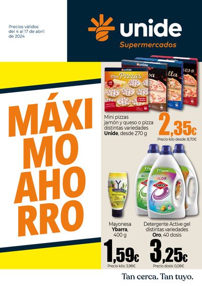 Catálogo Unide Supermercados en Las Palmas de Gran Canaria | Máximo Ahorro Canarias | 4/4/2024 - 17/4/2024