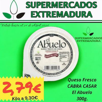 Ofertas de Hiper-Supermercados en Trujillo | Hasta el 24 de abril 2024 de Supermercados Extremadura | 2/4/2024 - 24/4/2024