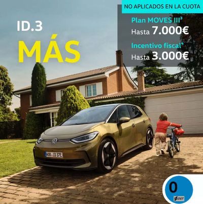 Ofertas de Coches, Motos y Recambios en Barcelona | Promoción ID.3 Más de Volkswagen | 2/4/2024 - 27/4/2024