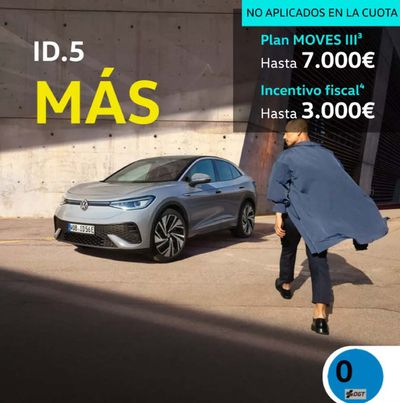 Ofertas de Coches, Motos y Recambios en Soria | Promoción ID.5 Más de Volkswagen | 2/4/2024 - 27/4/2024