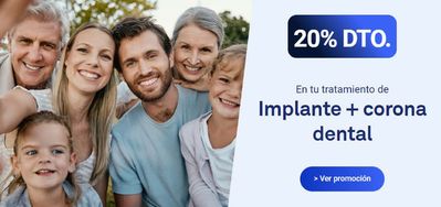 Catálogo Vivanta en Sevilla | 20% dto en tu tratamiento de Implante + corona dental | 2/4/2024 - 30/4/2024