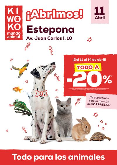 Catálogo Kiwoko en Estepona | ¡Abrimos! Kiwoko Estepona | 11/4/2024 - 29/5/2024