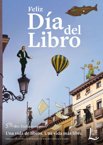 Ofertas de Libros y Papelerías en Alcorcón | Una vida de libros. Una vida más libre. de Casa del Libro | 8/4/2024 - 22/4/2024