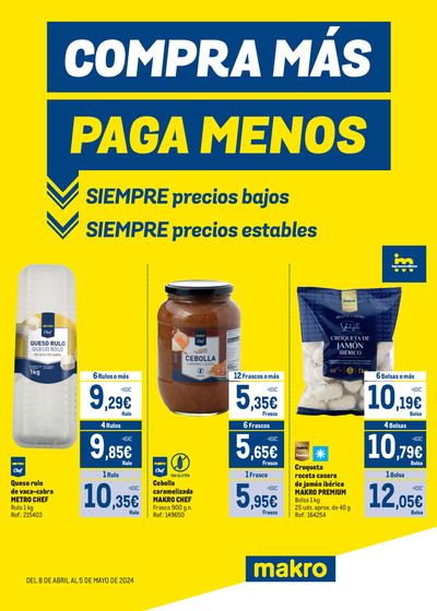 Catálogo Makro | Compra más, paga menos - Canarias | 9/4/2024 - 5/5/2024