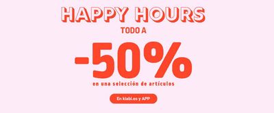 Catálogo Kiabi en Parla | Happy Hours | 9/4/2024 - 20/4/2024