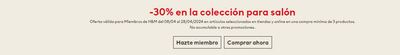 Catálogo H&M Home en Madrid | -30% en la colección para salón | 9/4/2024 - 28/4/2024