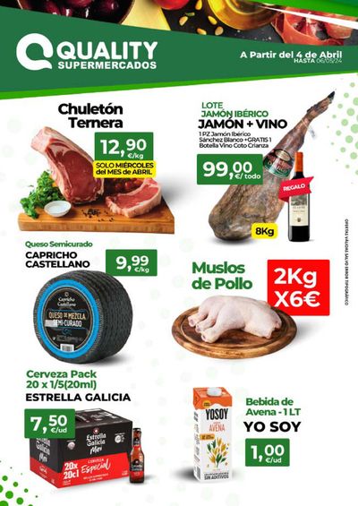 Catálogo Quality Supermercados en Alicante | Hasta el 6 de mayo | 11/4/2024 - 6/5/2024