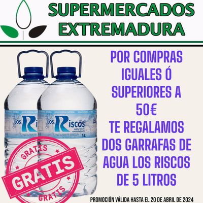 Ofertas de Hiper-Supermercados en Trujillo | Hasta el 20 de abril de 2024 de Supermercados Extremadura | 12/4/2024 - 20/4/2024