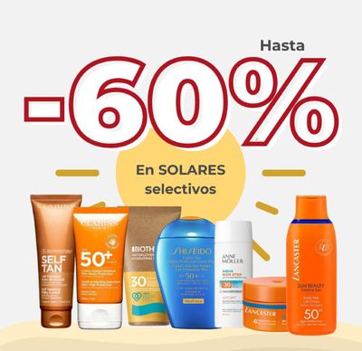 Ofertas de Perfumerías y Belleza en Paterna | Hasta -60% en Solares selectivos de Perfumerías Laguna | 12/4/2024 - 22/4/2024