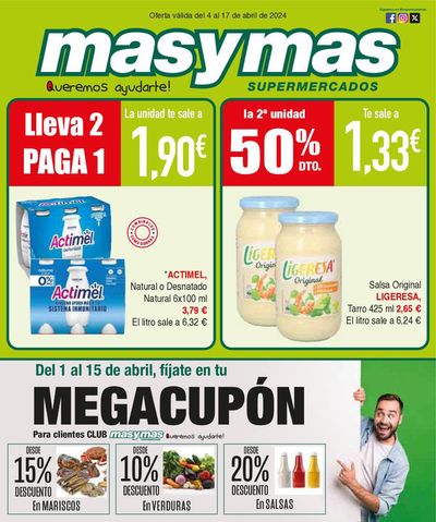 Catálogo Masymas | Hasta el 17 de abril | 12/4/2024 - 17/4/2024