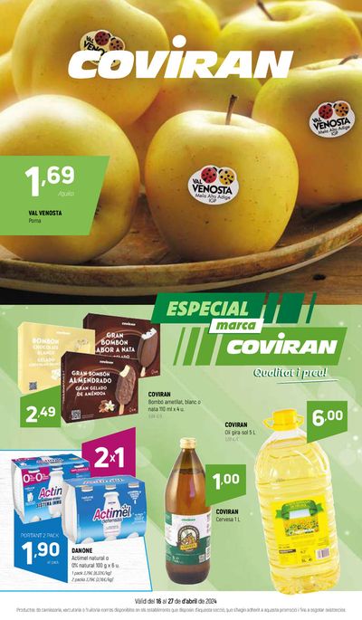 Catálogo Coviran en Badalona | Ofertas Coviran | 16/4/2024 - 27/4/2024