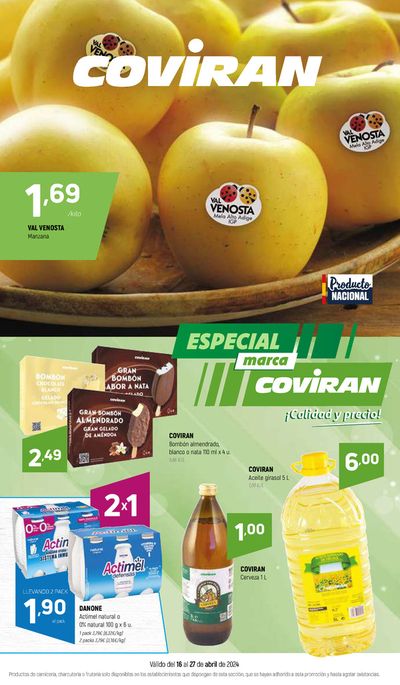Catálogo Coviran en Burlada-Burlata | Ofertas Coviran | 16/4/2024 - 27/4/2024