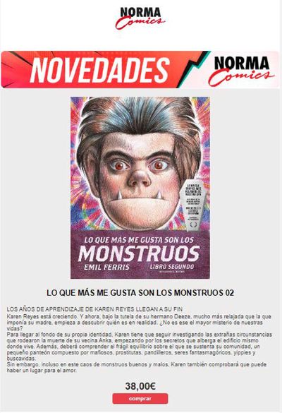 Ofertas de Libros y Papelerías en Palma de Mallorca | Promoción  de Norma Comics | 15/4/2024 - 30/4/2024