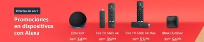 Ofertas de Informática y Electrónica | Promociones en dispositivios con Alexa de Amazon | 15/4/2024 - 18/4/2024