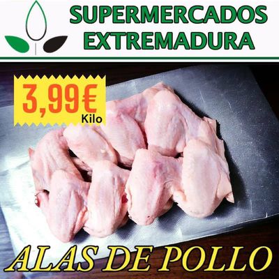 Ofertas de Hiper-Supermercados en Trujillo | Alas de Pollo de Supermercados Extremadura | 18/4/2024 - 20/4/2024