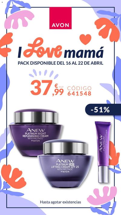 Ofertas de Perfumerías y Belleza en Coslada | I love mamá de AVON | 16/4/2024 - 22/4/2024
